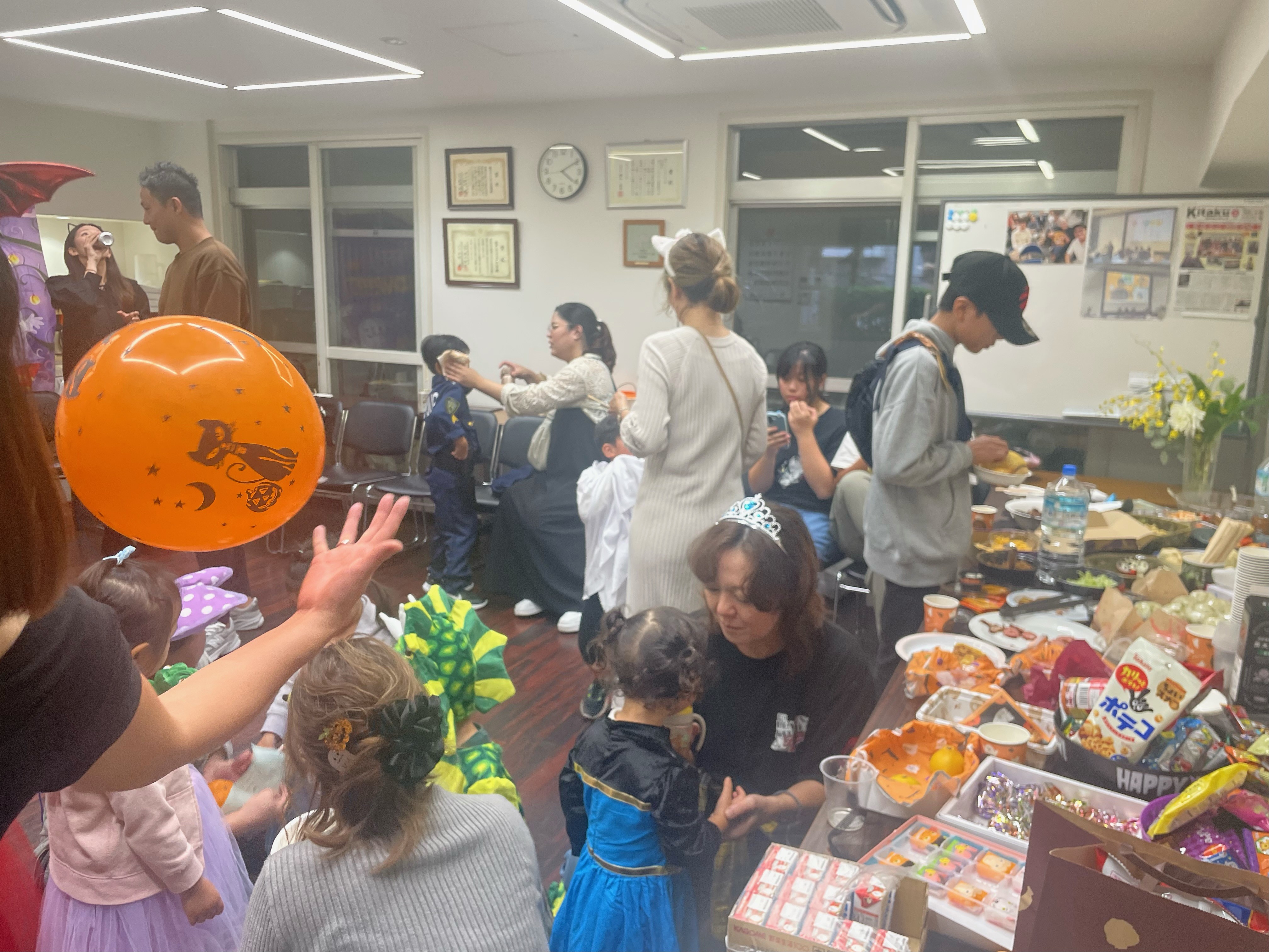 手料理を楽しむ