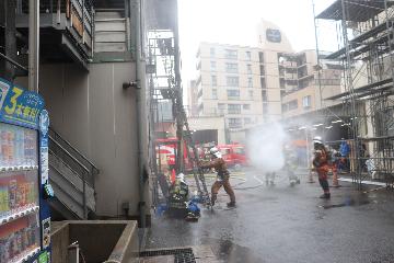 訓練の様子4（救出完了）