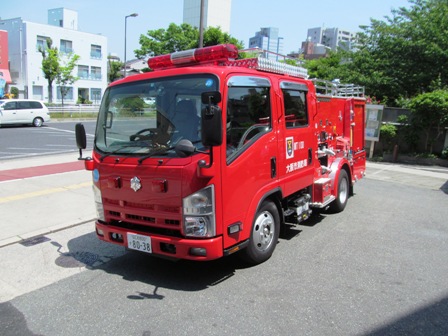 中型タンク車の写真