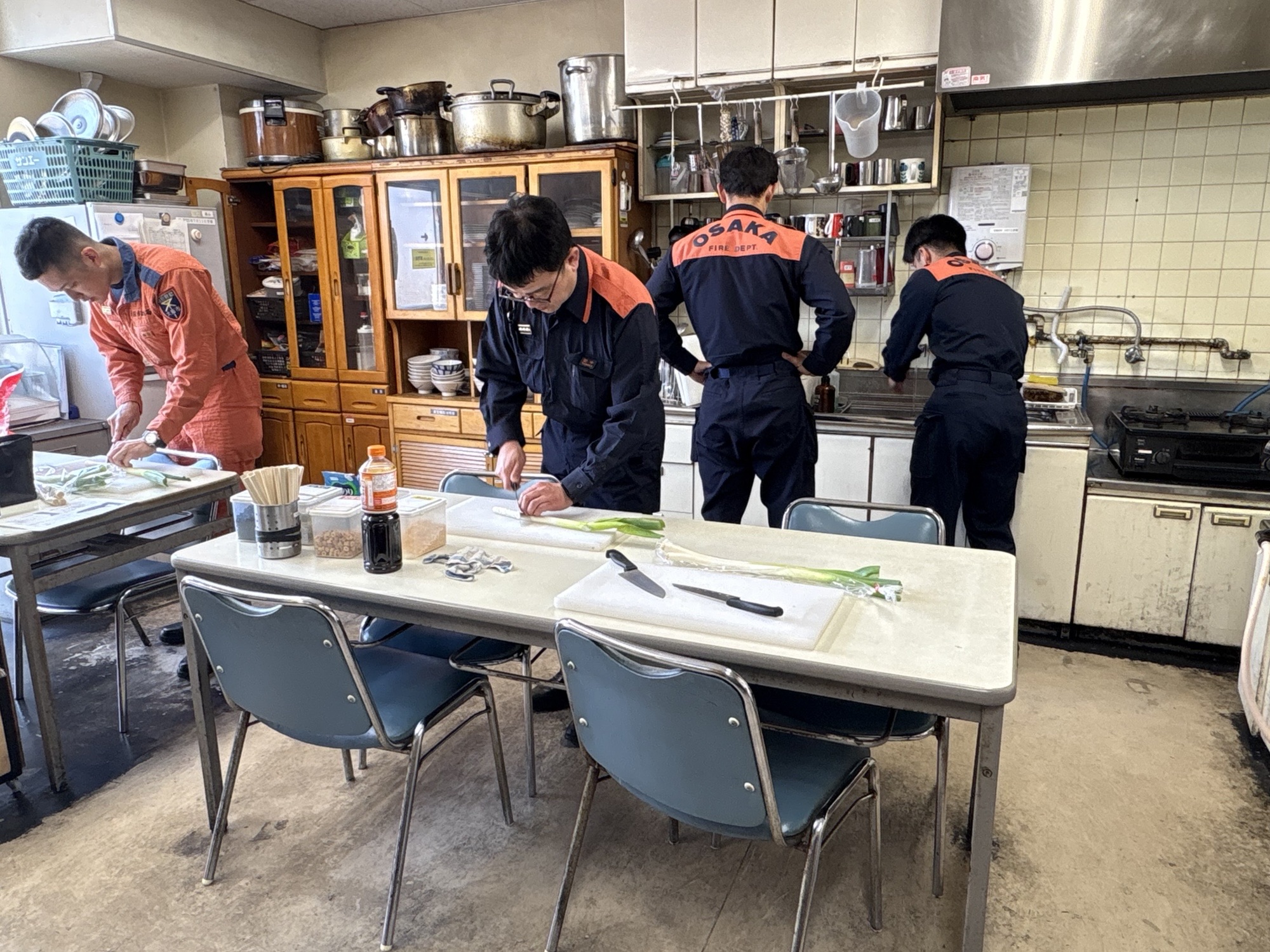 夕食作り