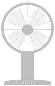 扇風機の絵