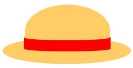 帽子の絵