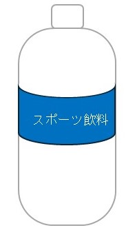 スポーツ飲料の絵