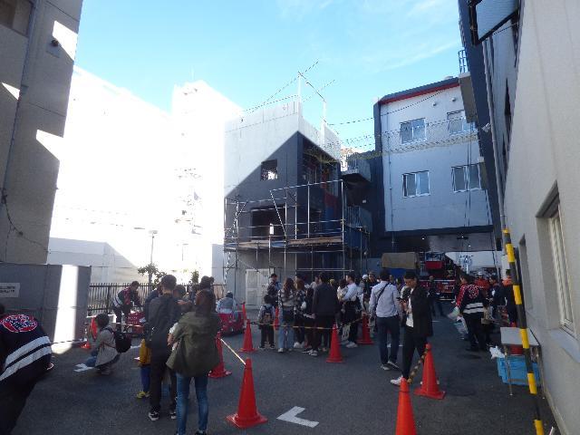 消防ブース当日の様子