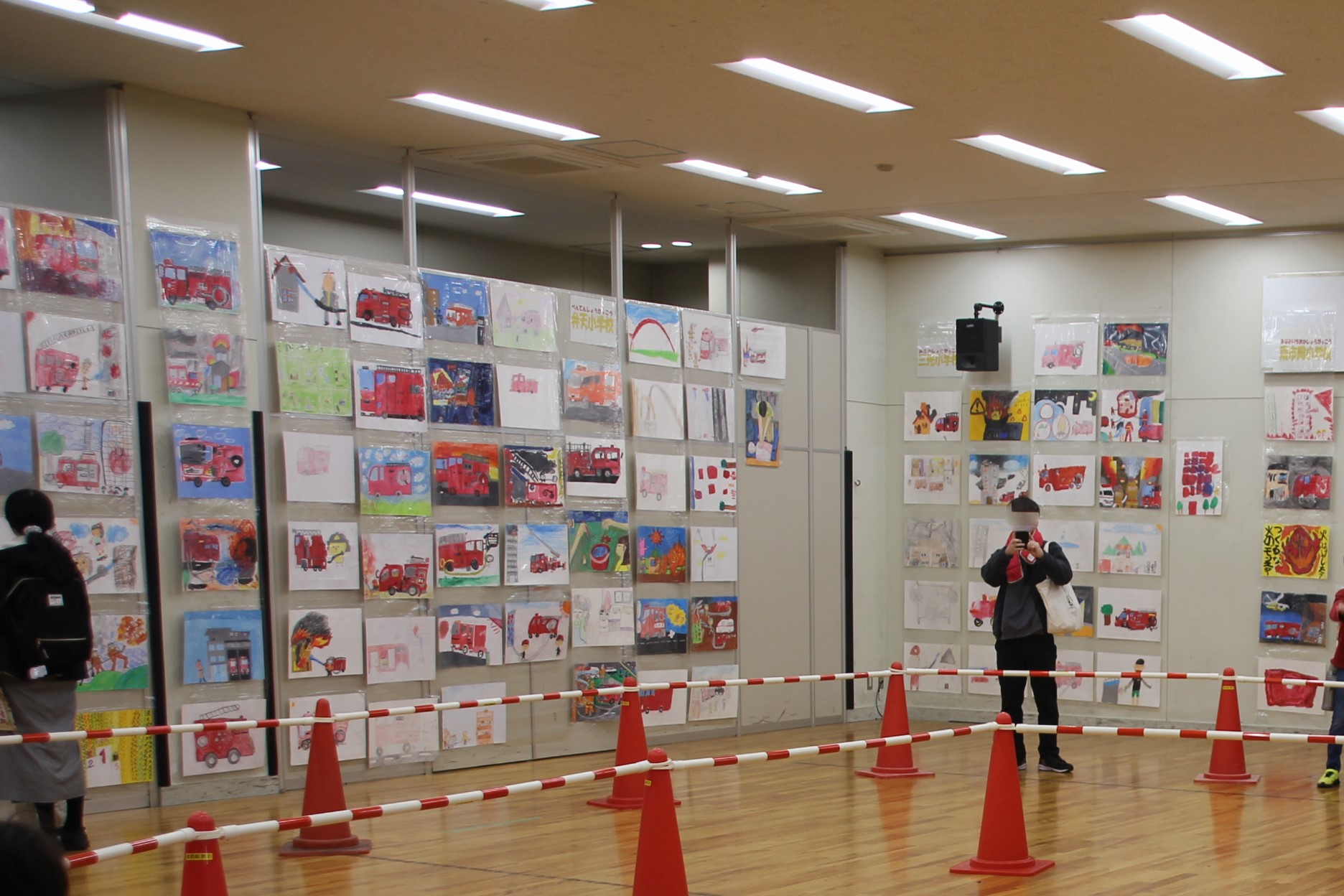 小学生画伯による防火防災図画展！