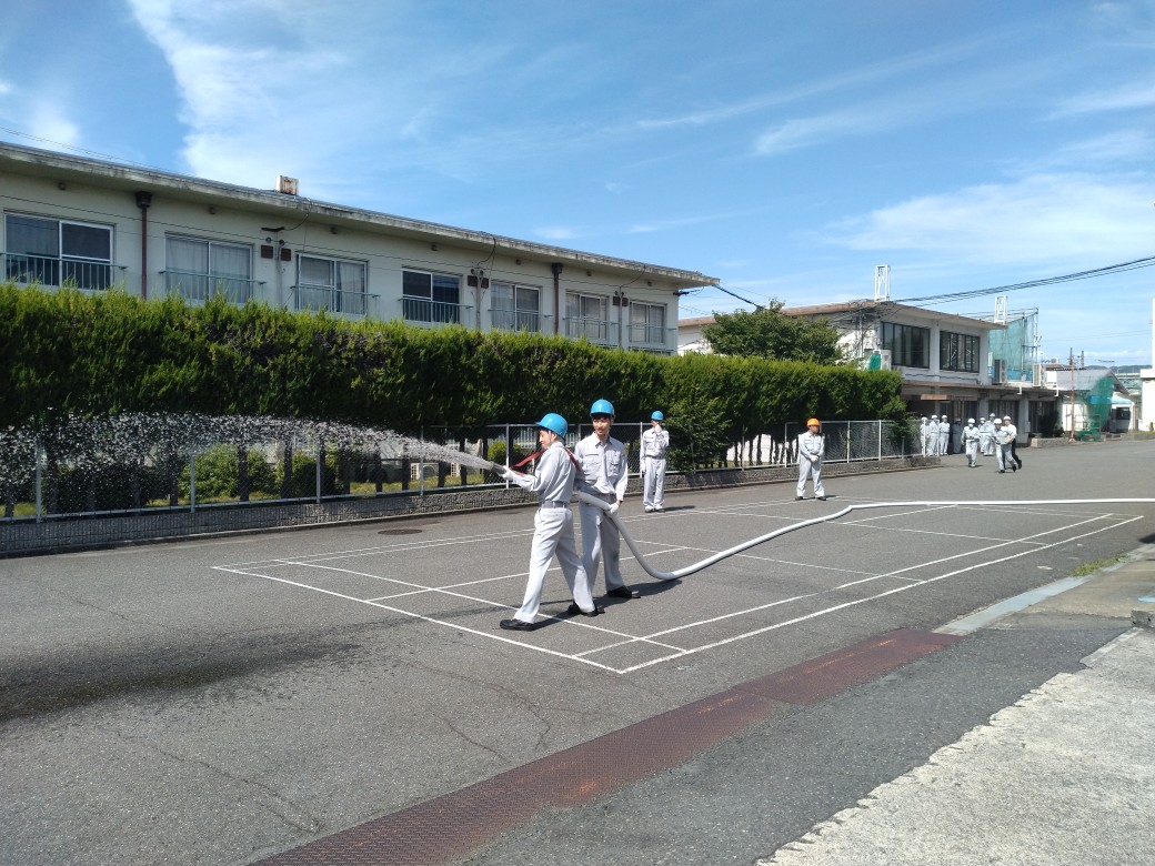 消火訓練の様子