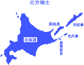北海道の地図
