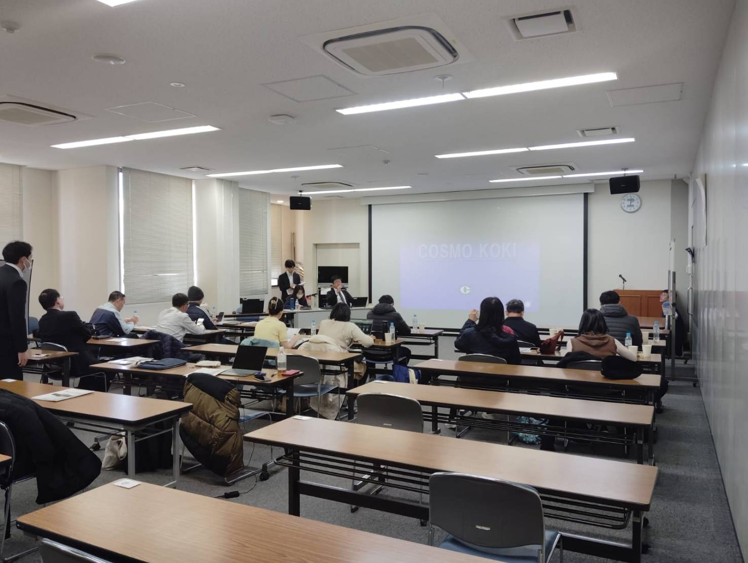ビジネスパートナー技術紹介の様子