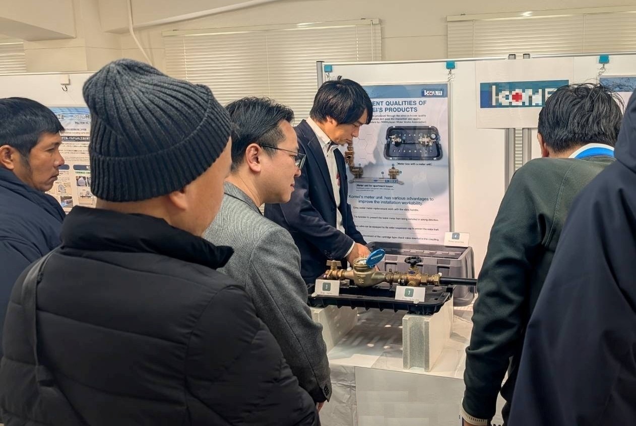 Aquatic Osaka見学の様子