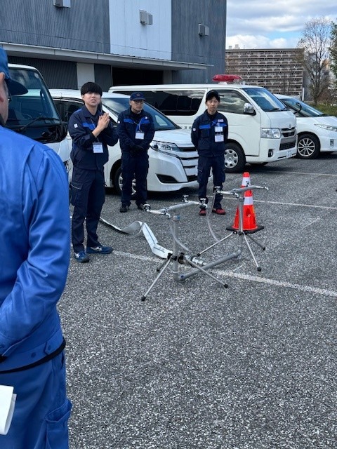 各都市応急給水資器材の意見交換時の写真2枚目