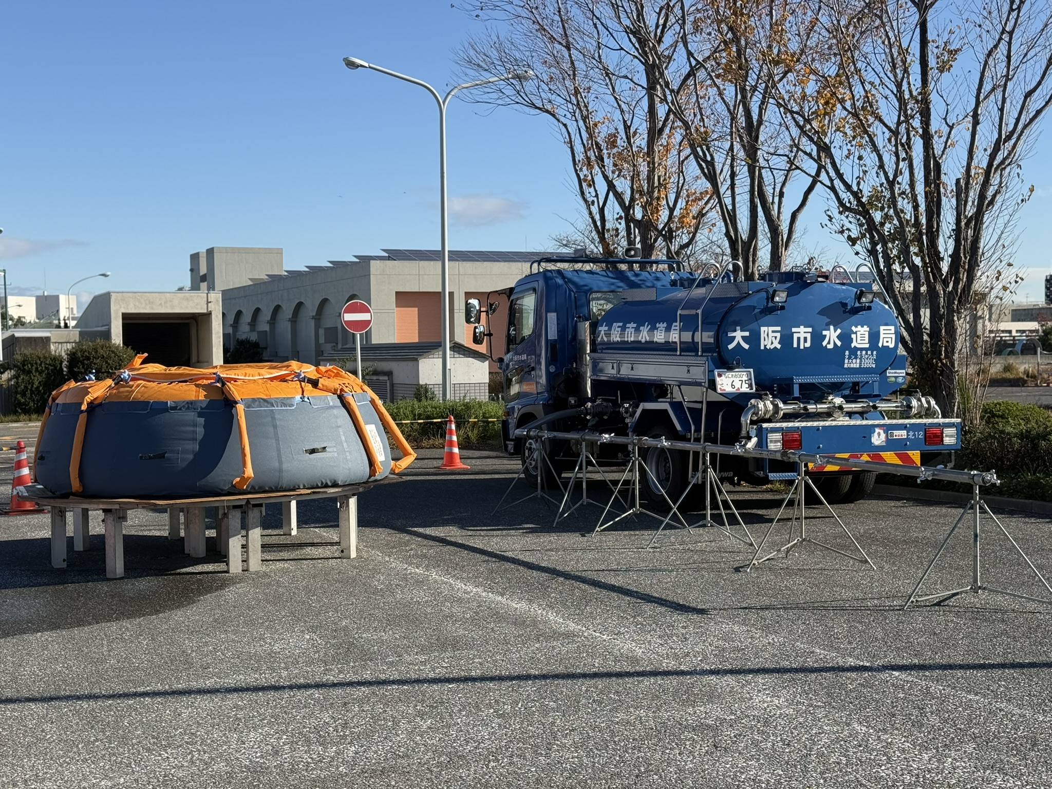 大阪市の応急給水資器材写真1枚目