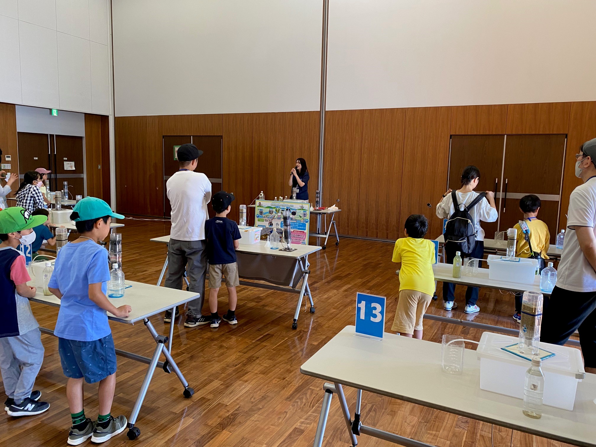 柴島浄水場での浄水処理実験