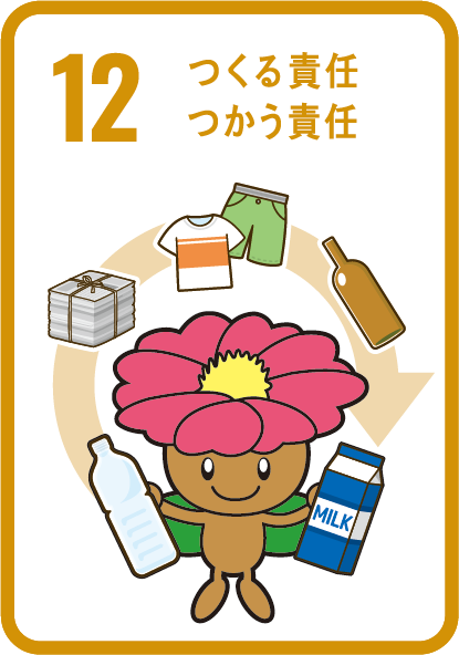 目標12　つくる責任　つかう責任