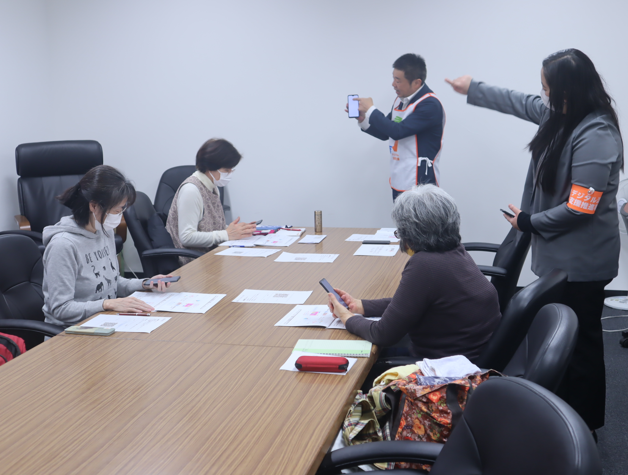 スマホ講座開催の様子