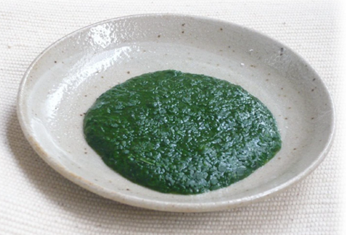 調理後の青菜の写真