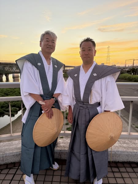 住吉区橘区長との写真