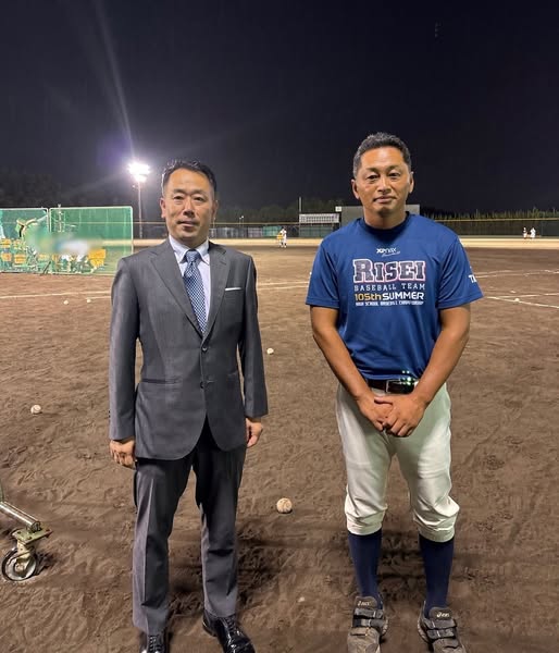 履正社高校多田監督との写真