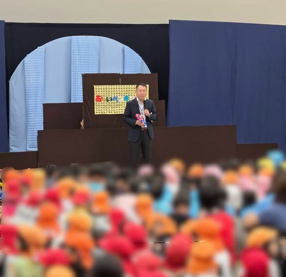 当日の区長の様子