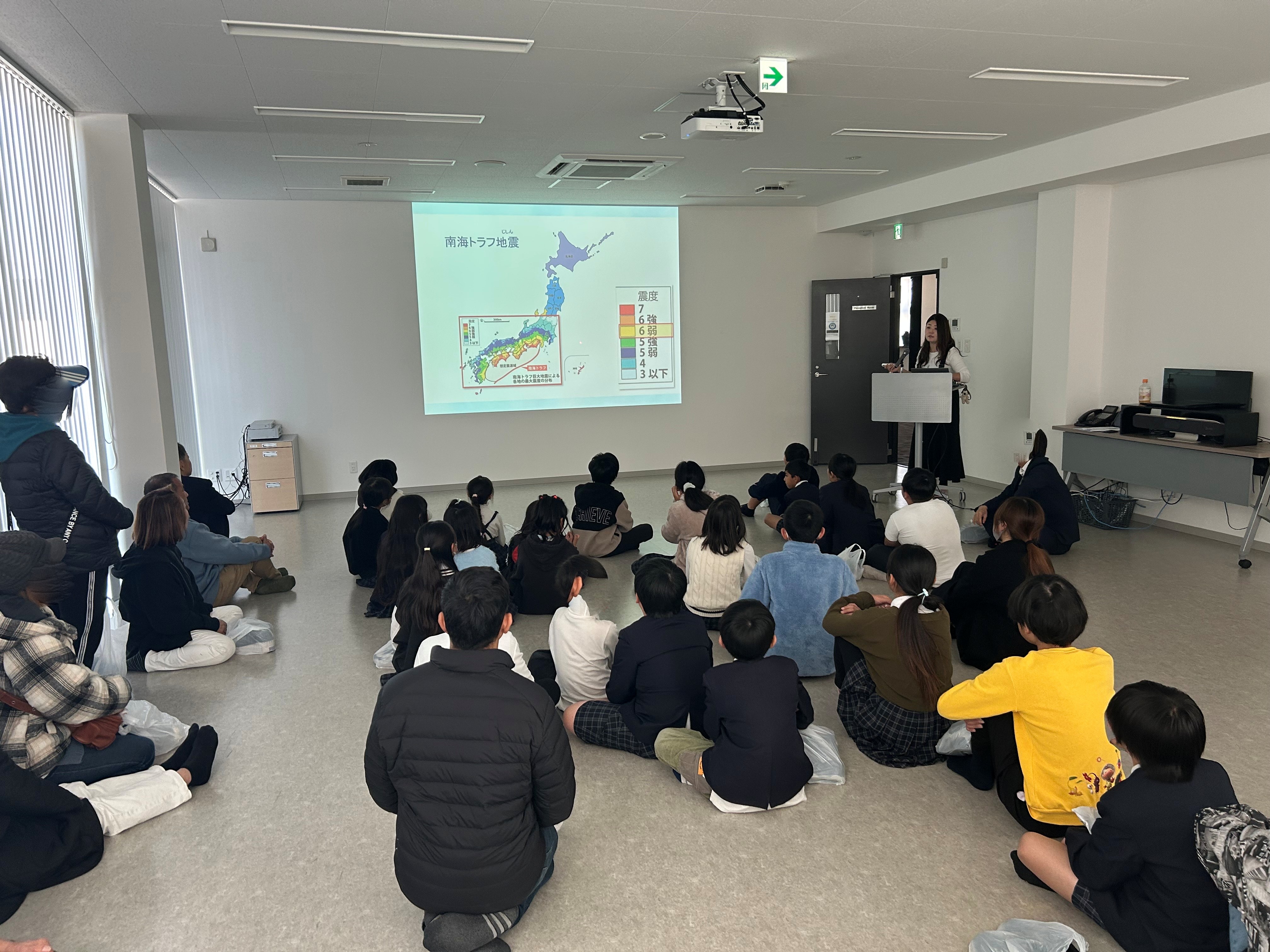 防災講座の様子