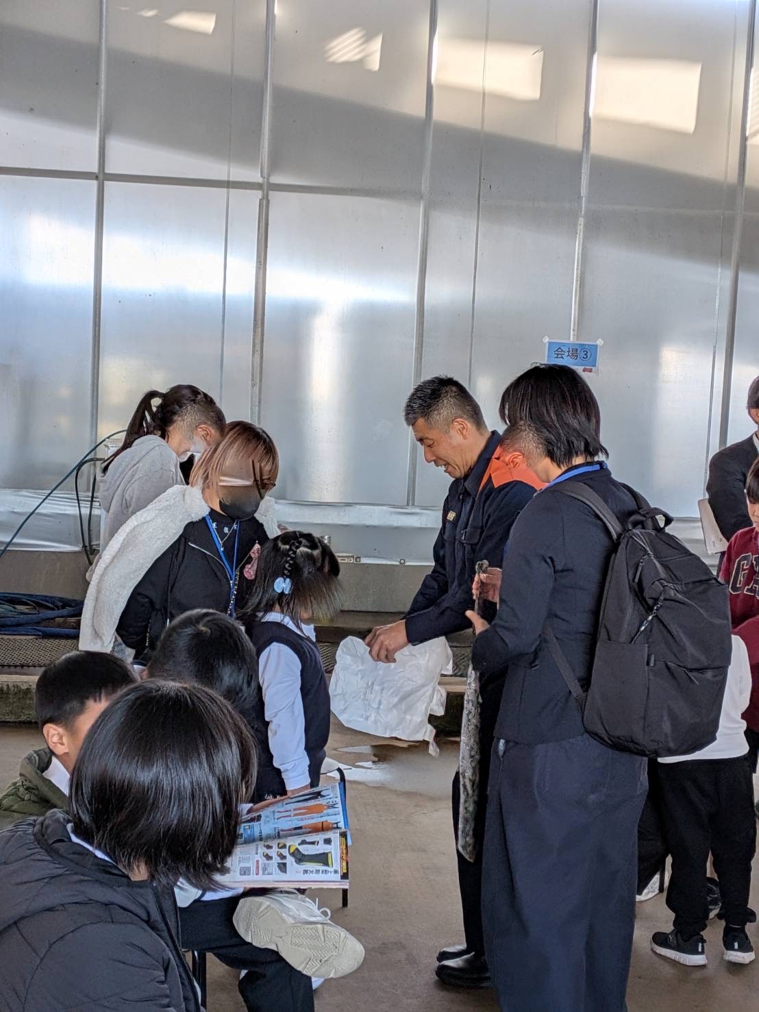 応急手当講座の様子