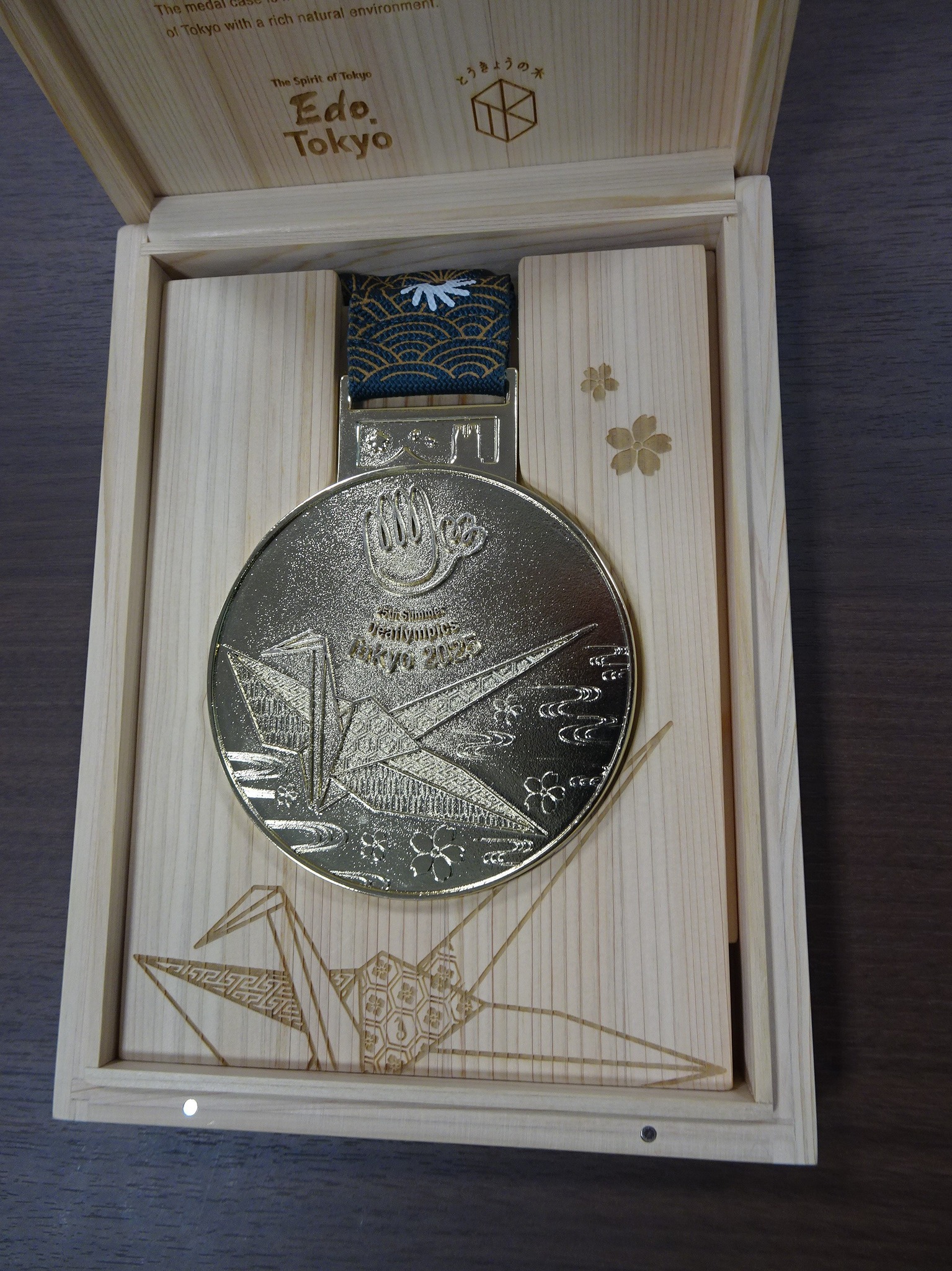 金メダルの写真