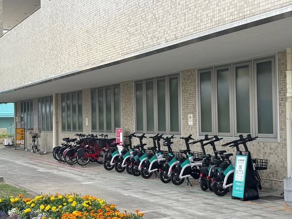 住之江区役所シェアサイクルポート