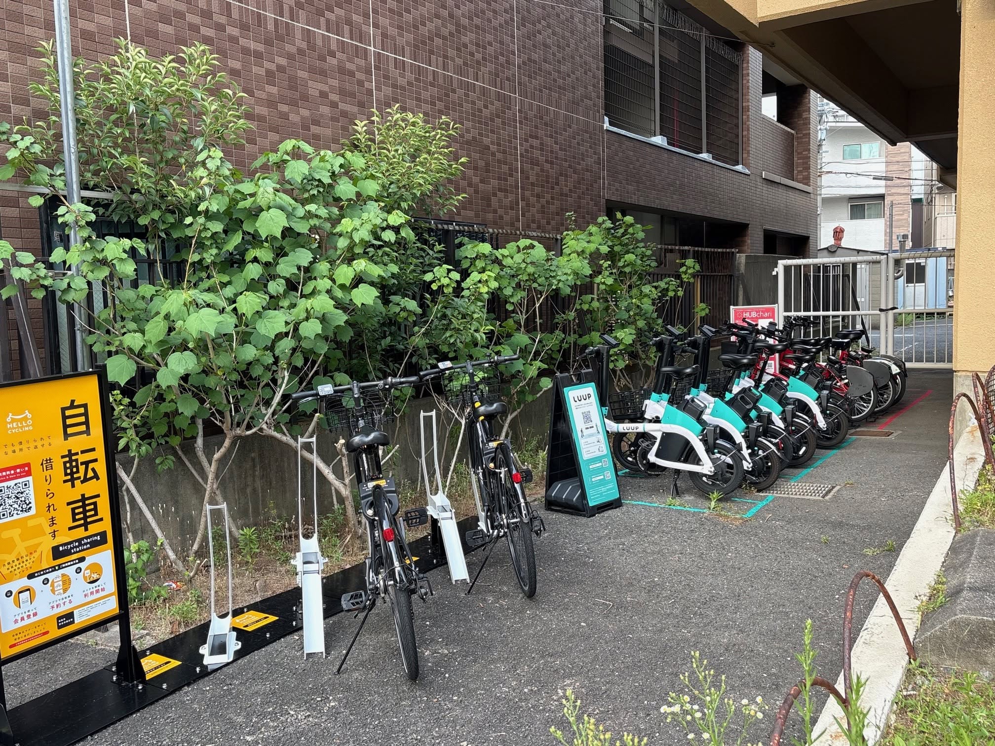 住之江区保健福祉センター分館シェアサイクルポート