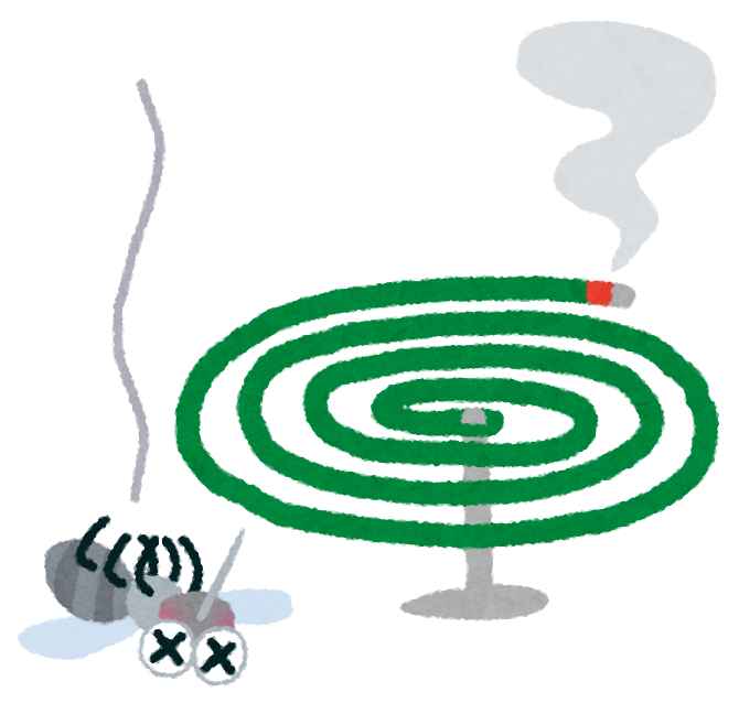 蚊取り線香の絵