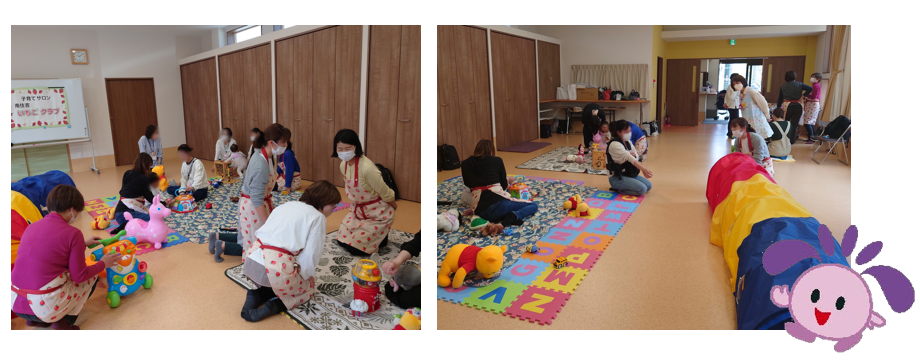 子育てサロン開催風景写真