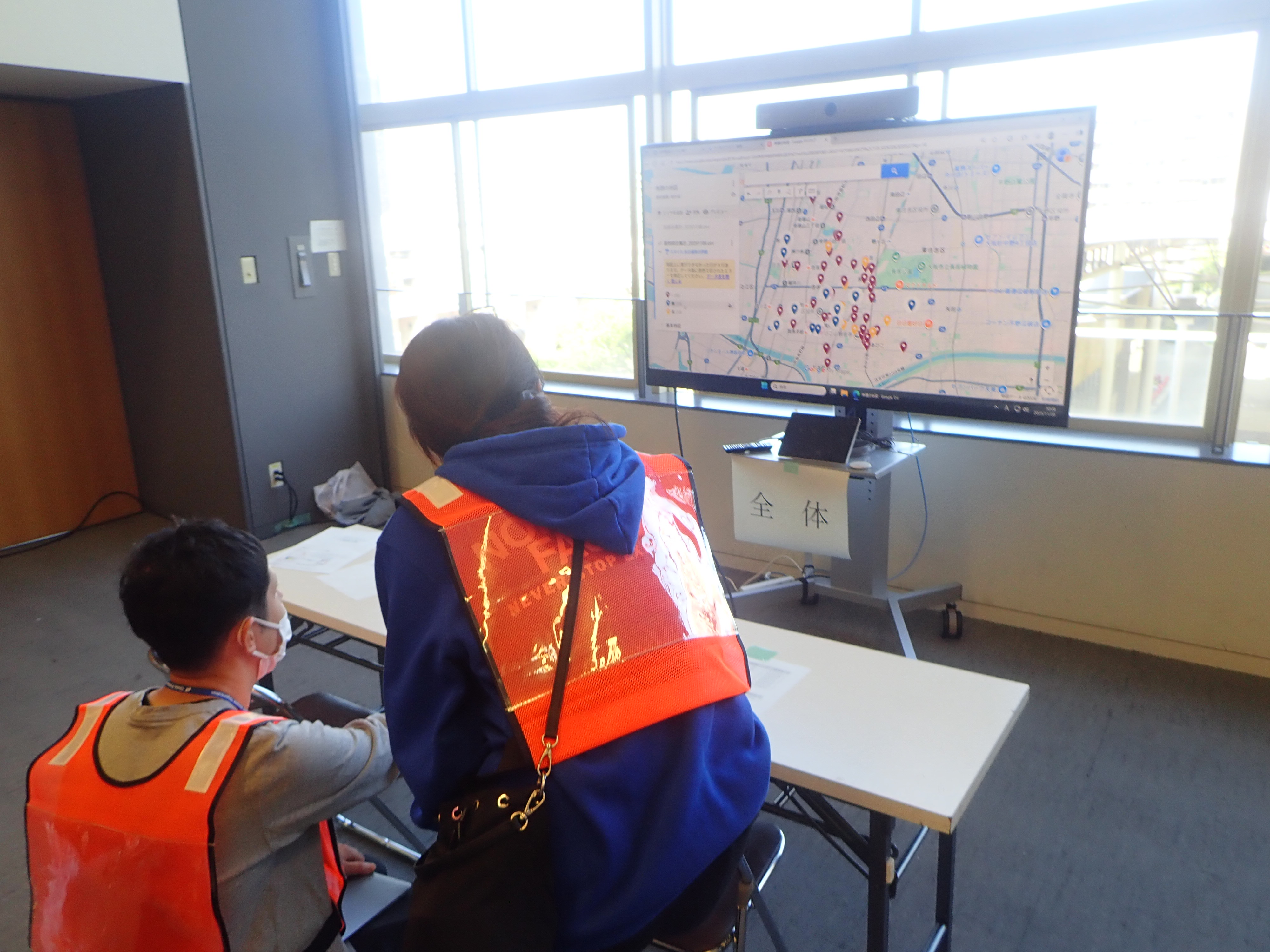 住吉区災害対策本部訓練の様子写真3