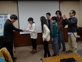 優勝チームの皆さん!!