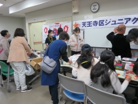 ジュニアクラブ紹介ブース班