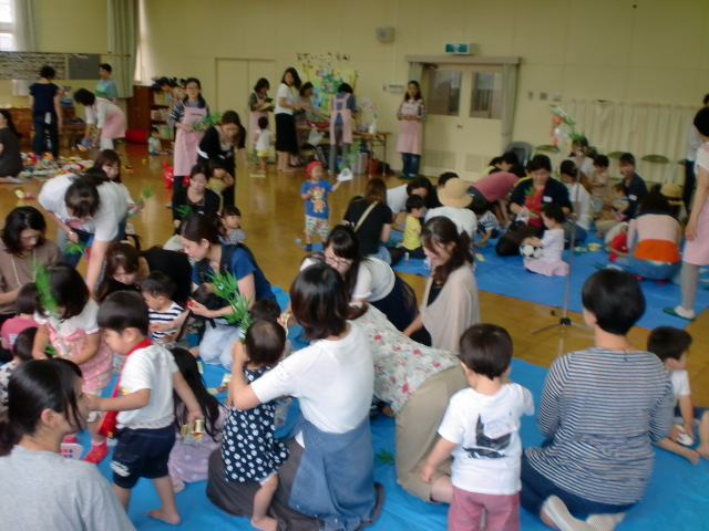 子育て支援サークルの様子