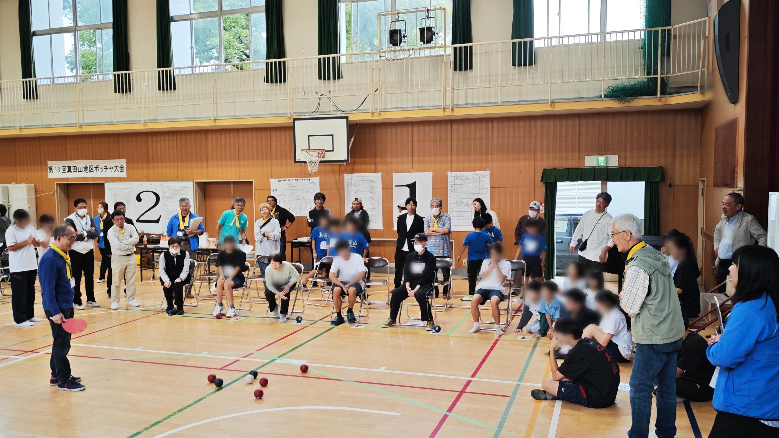 ボッチャの試合模様2