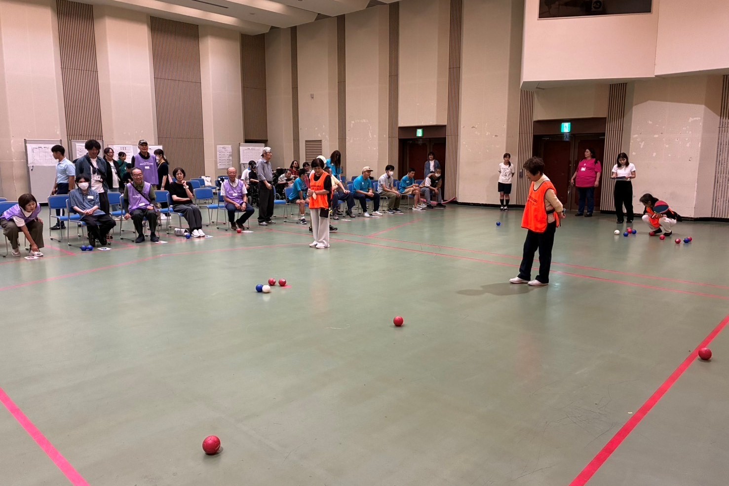 ボッチャの試合模様2