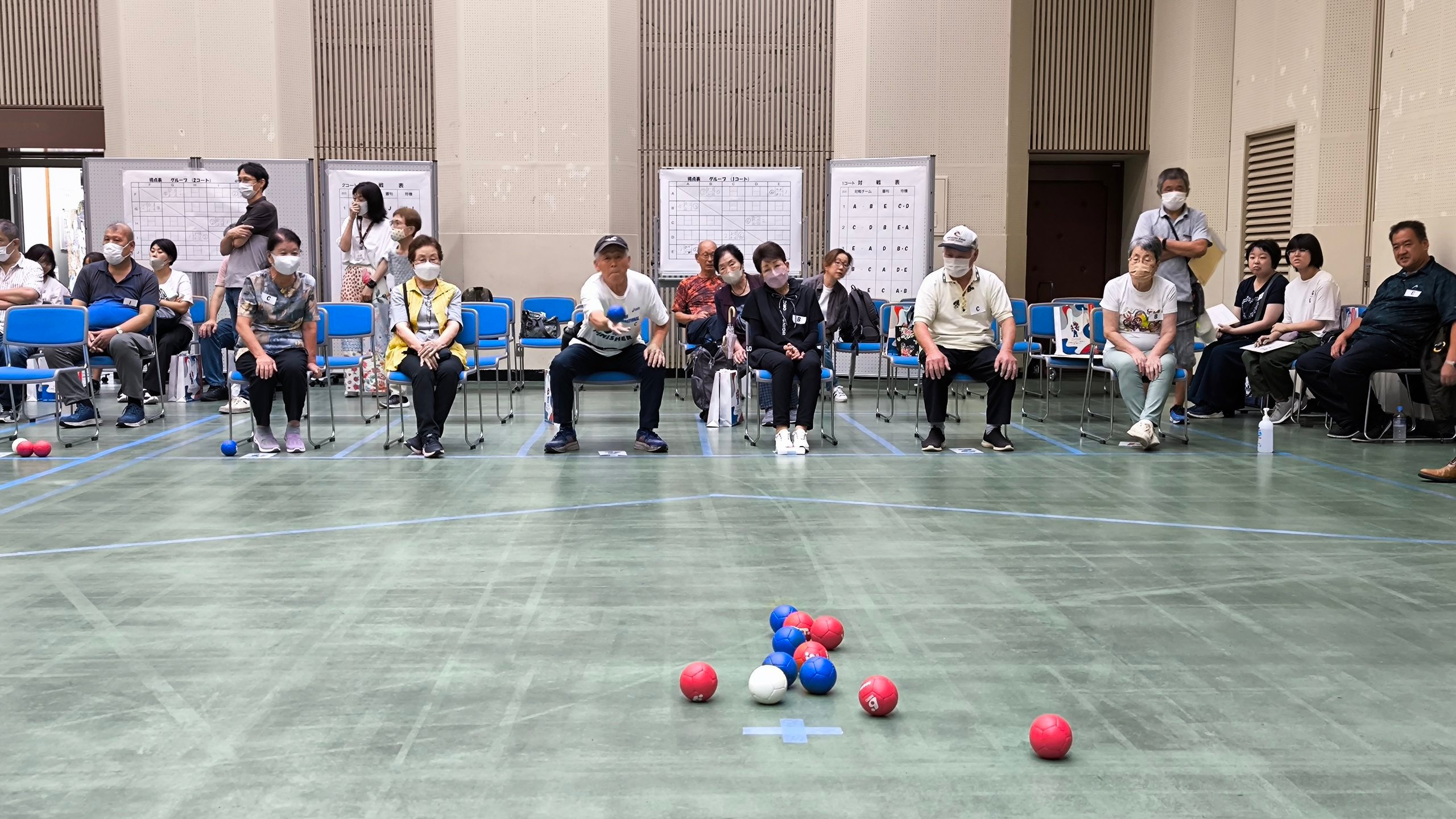 ボッチャの試合模様2