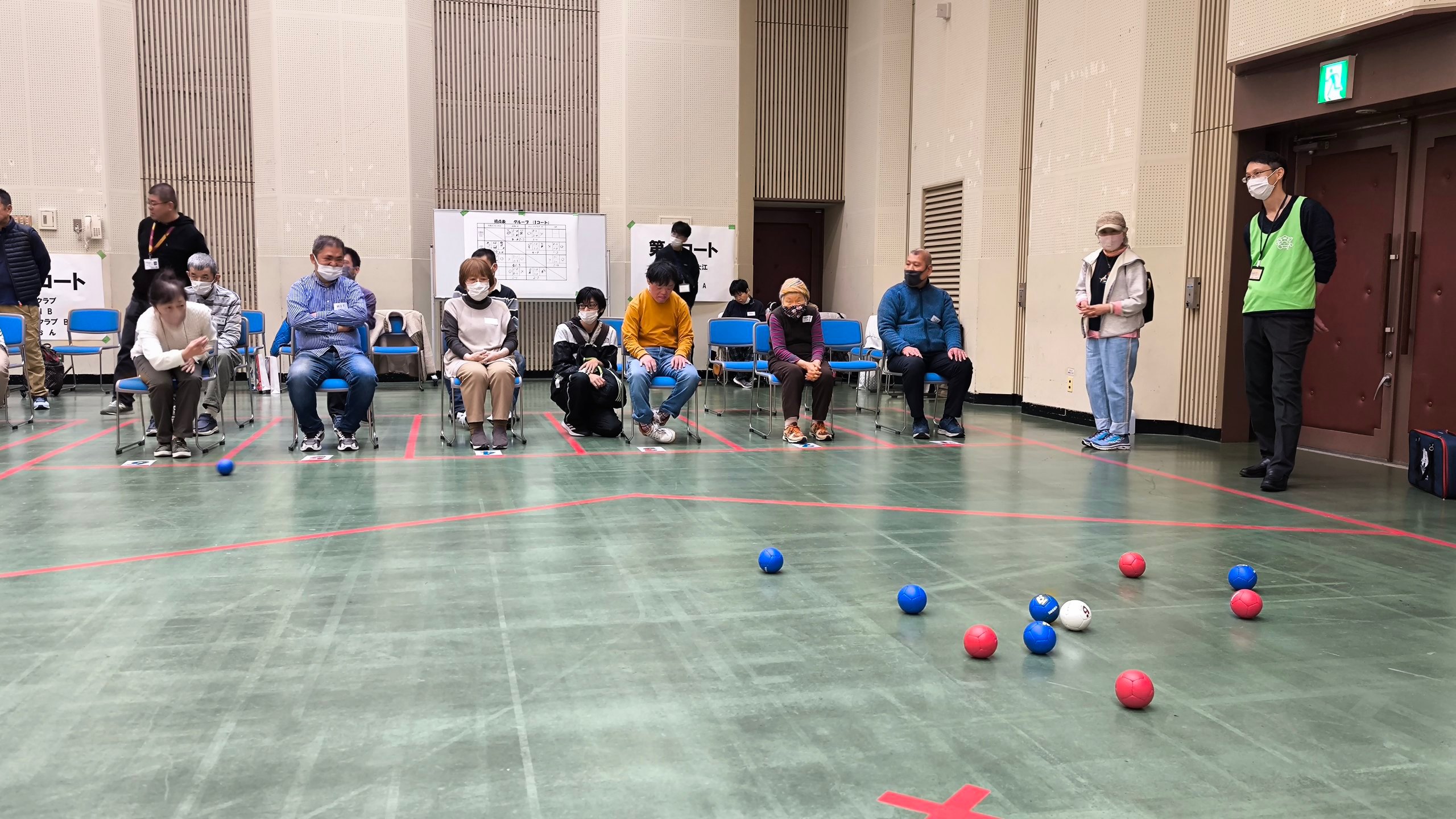 ボッチャの試合模様2