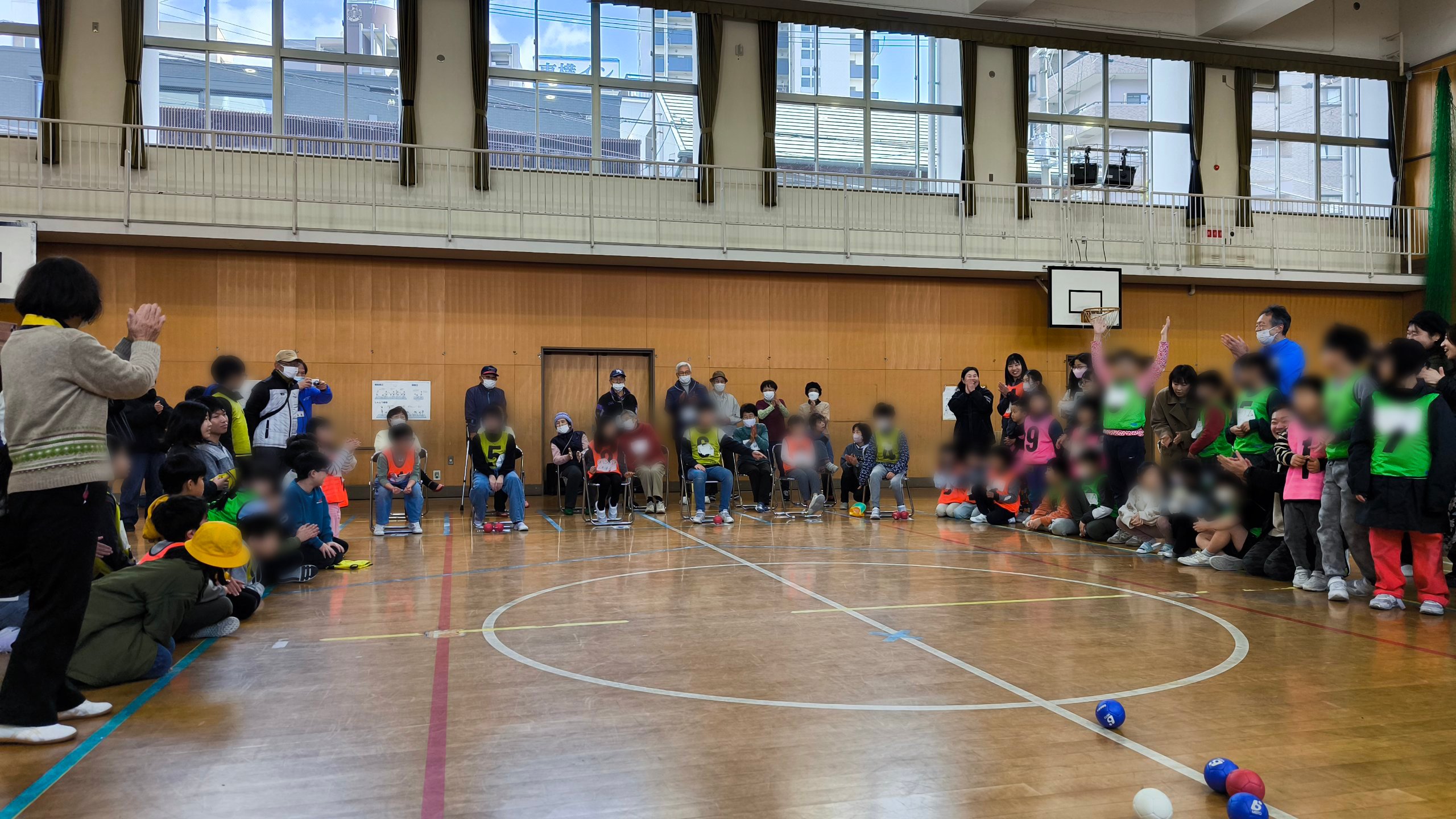 ボッチャの試合模様2