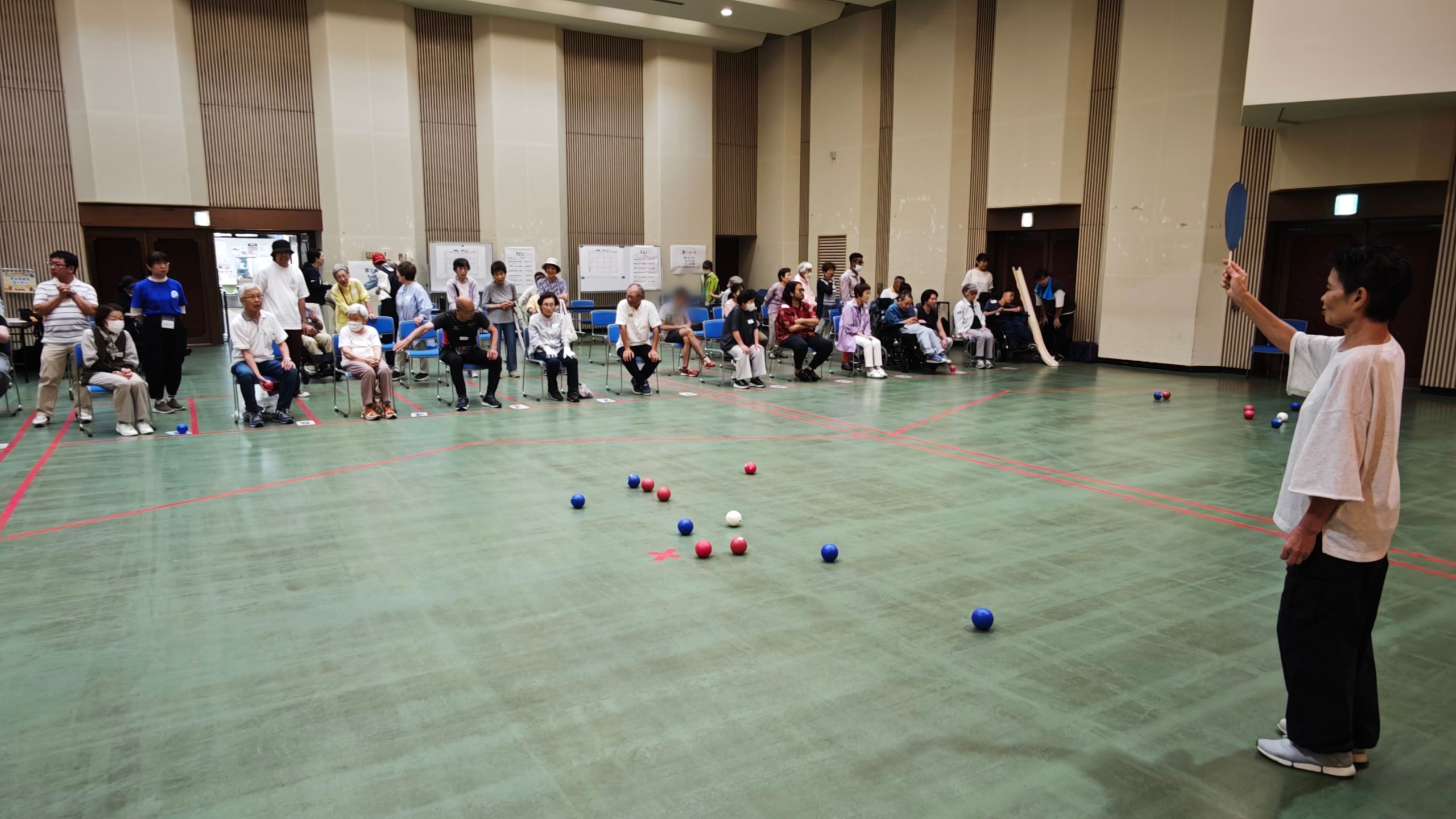 ボッチャの試合模様2