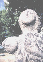 彫刻　「陽だまり」