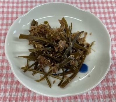 だしがらで作った佃煮
