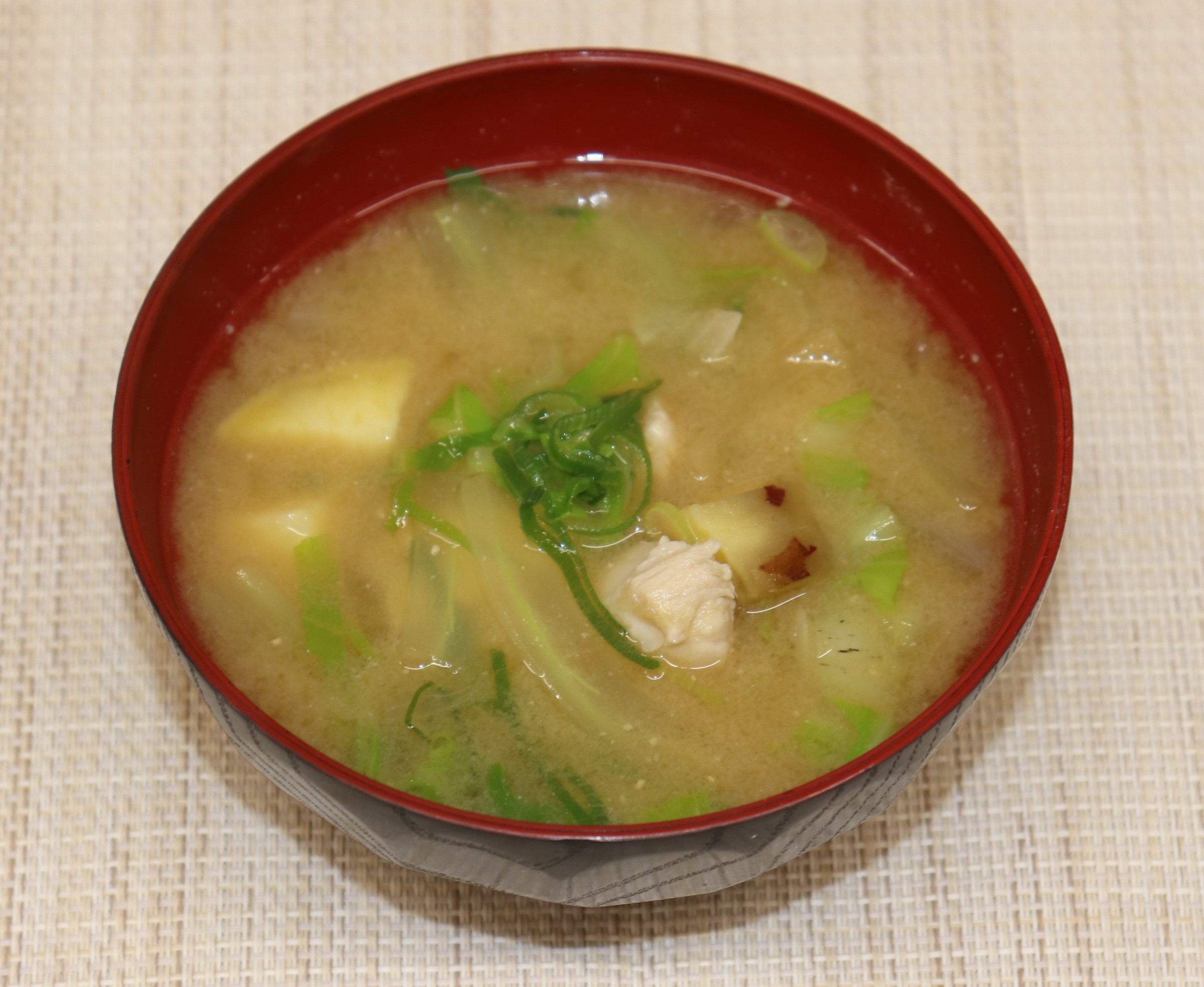 さつまいものみそ汁
