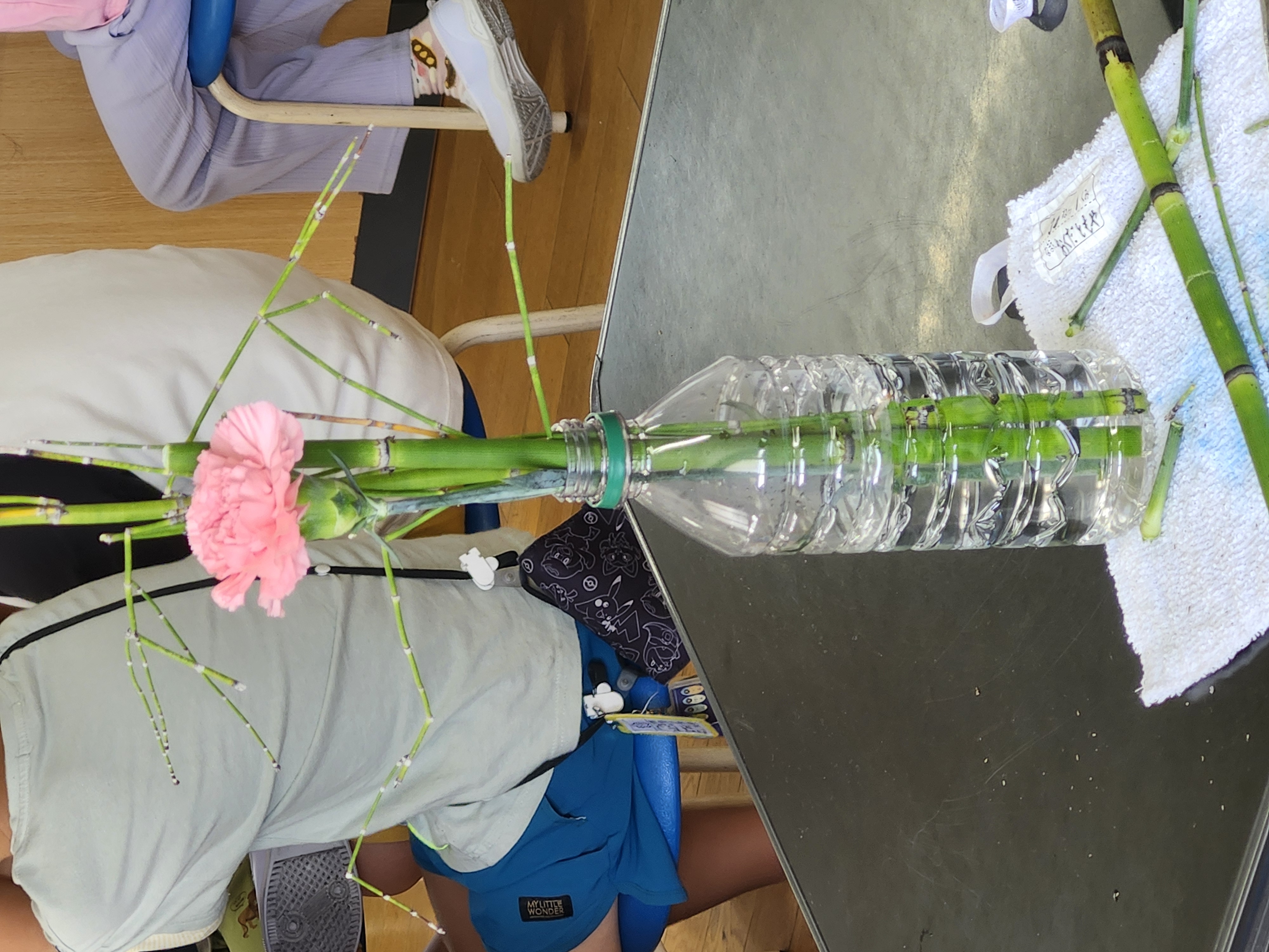 作成したフラワーアレンジメント