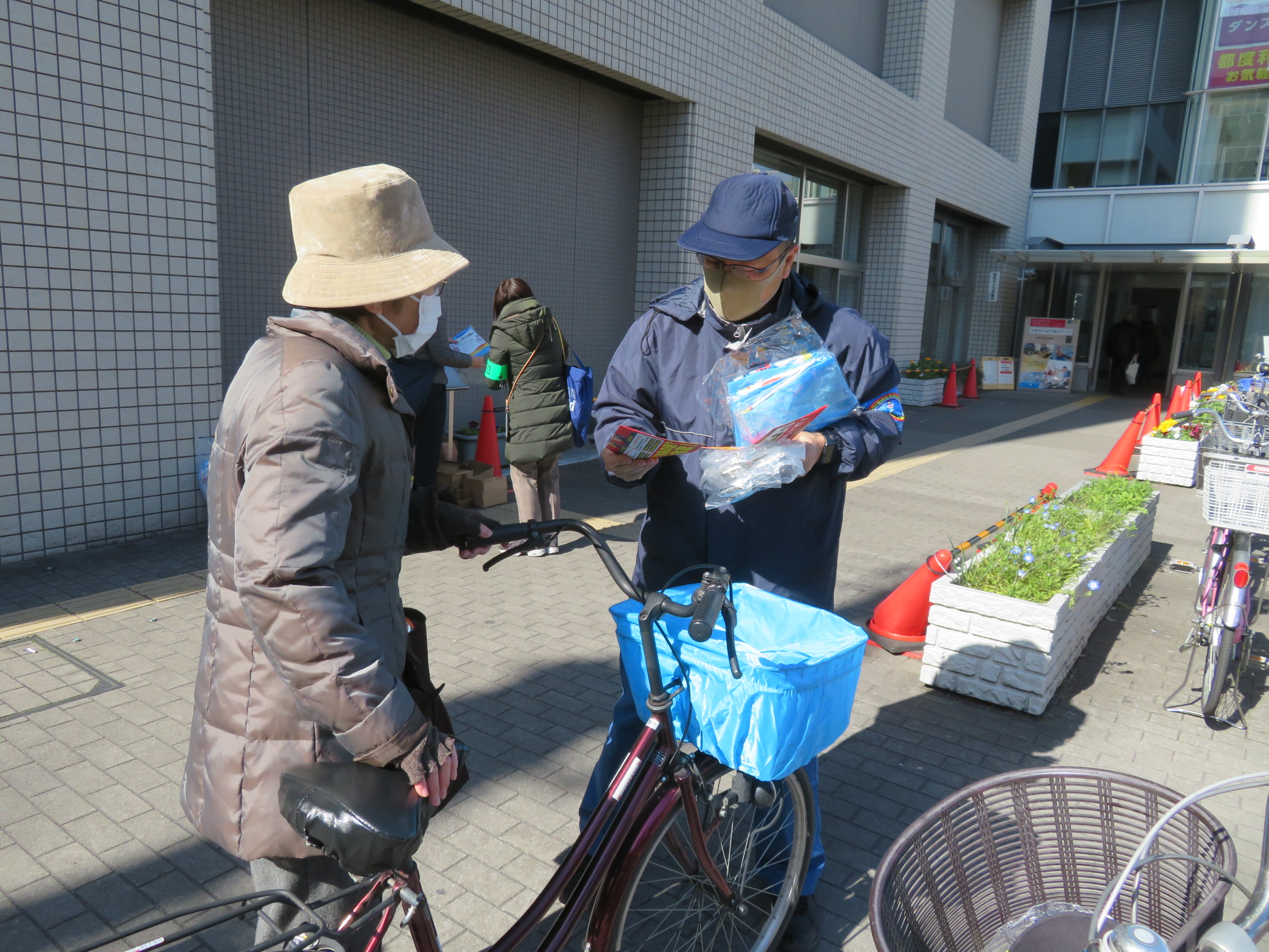 キャンペーンの様子の写真