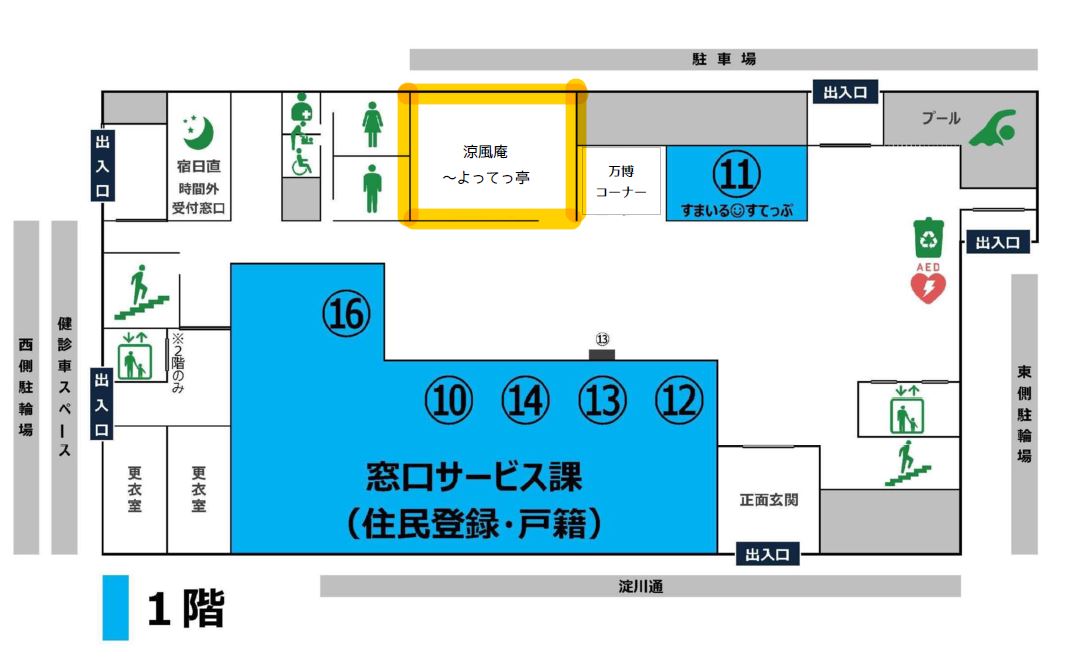 涼風庵場所