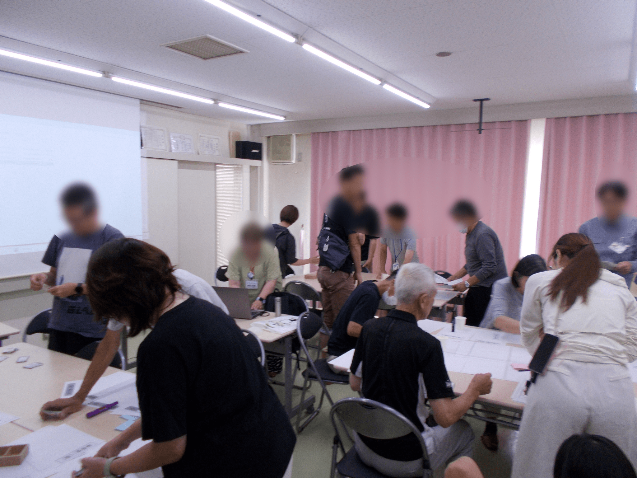 振り返りの様子