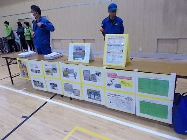 パネル展示のようす