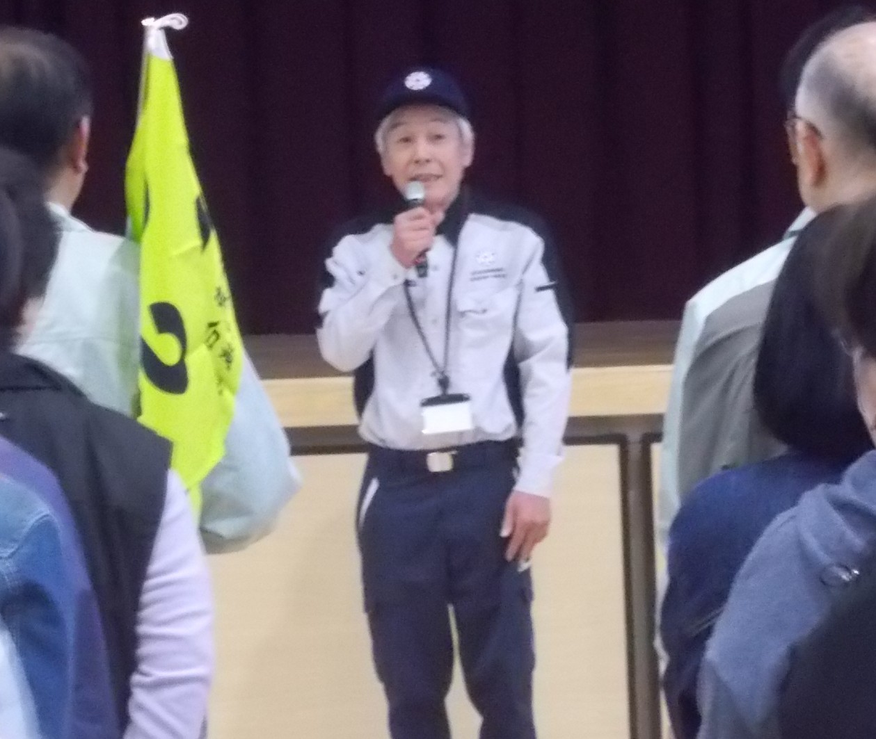 佐々木会長のあいさつのようす