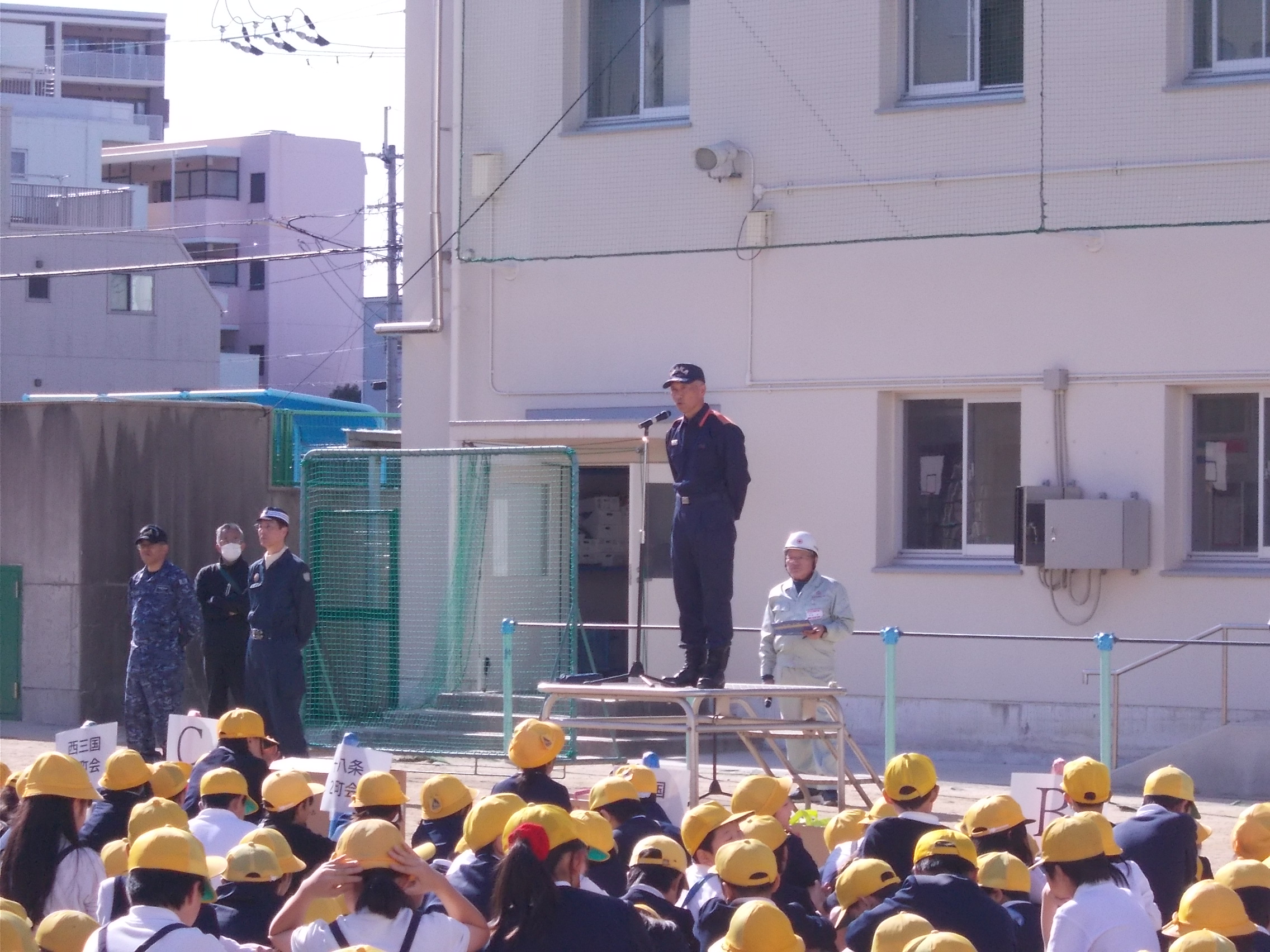 閉会式のようす